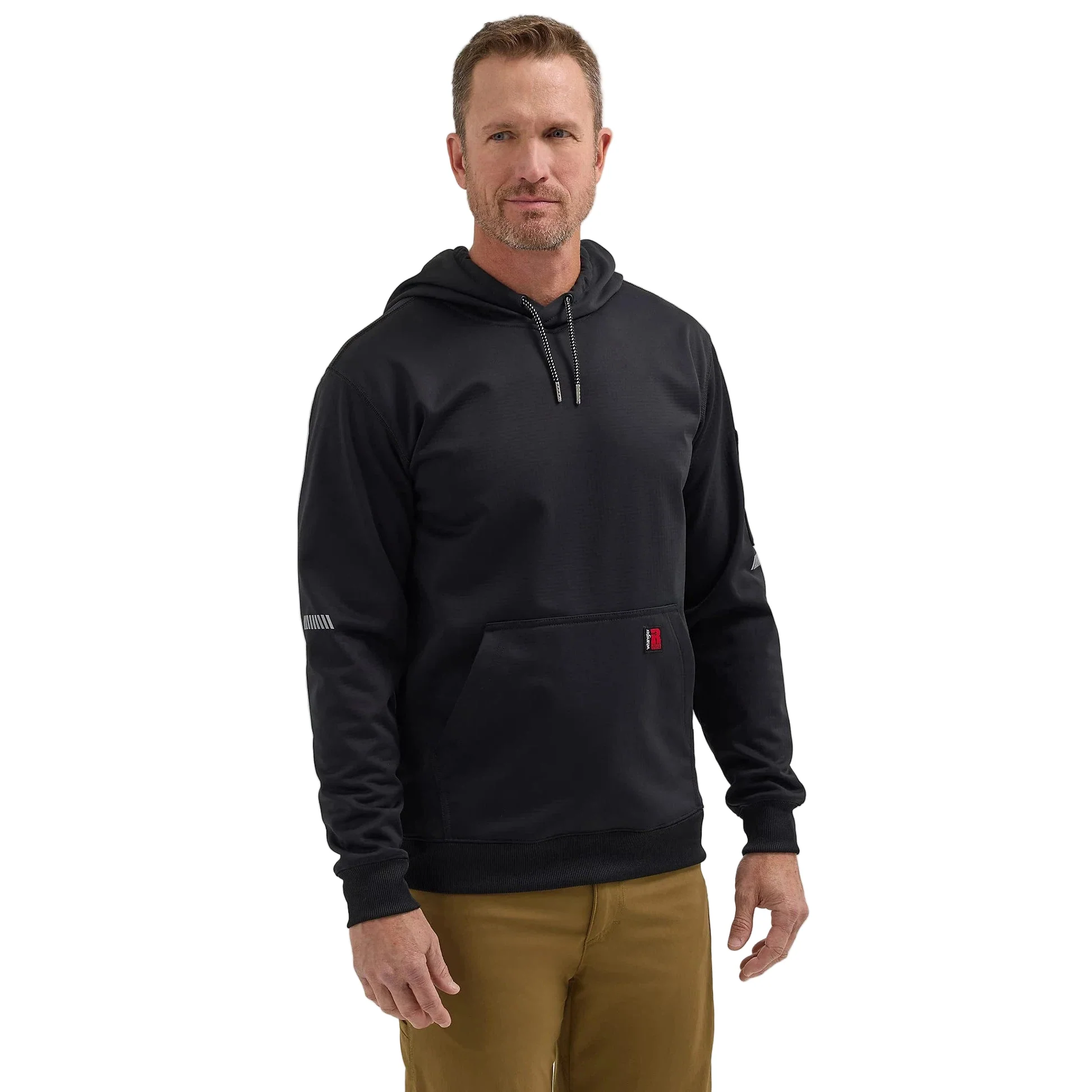 Wrangler Men's RIGGS Technical Work Hoodie - Black