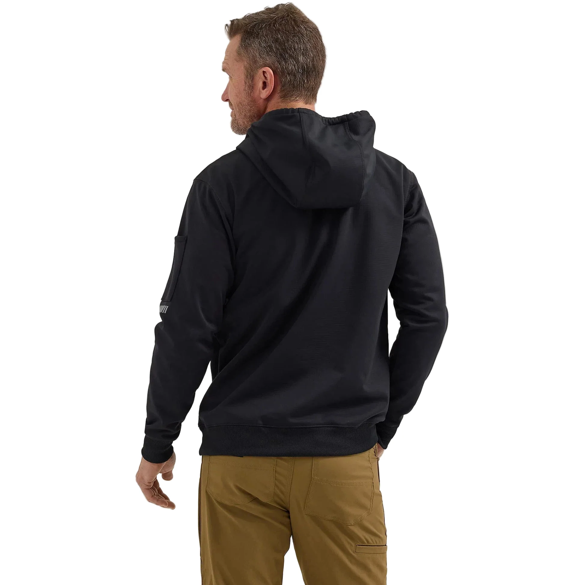 Wrangler Men's RIGGS Technical Work Hoodie - Black - Image 2