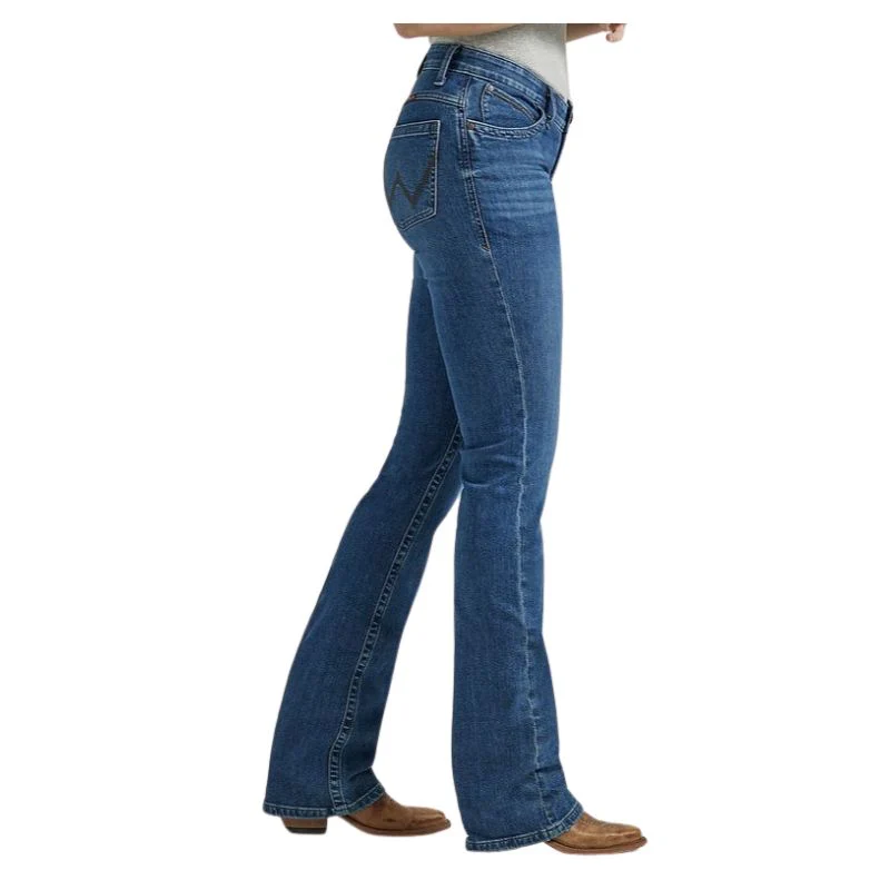 Wrangler Women's Ultimate Riding Willow Mid Rise Bootcut Jeans - Jennifer - Image 2
