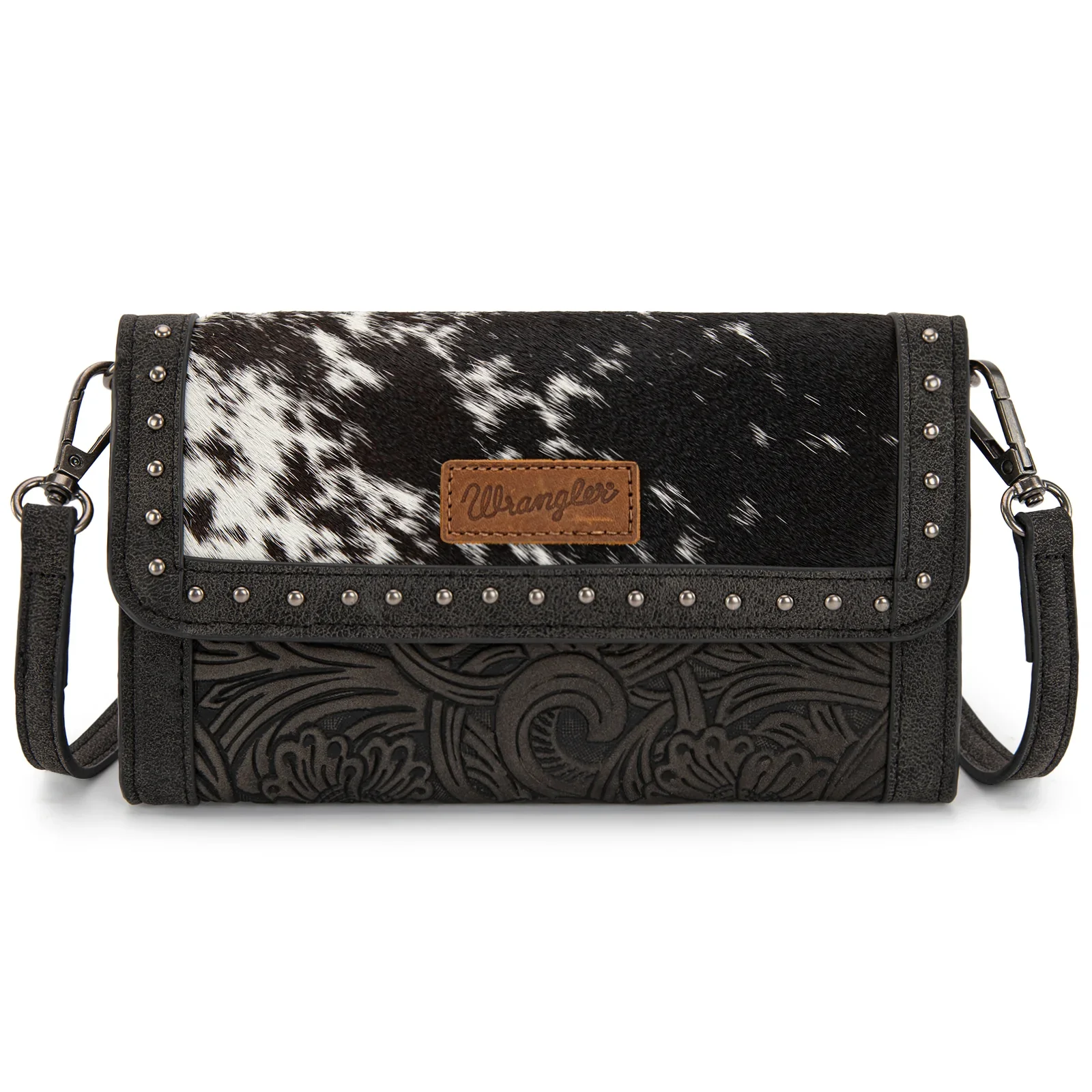 Wrangler Wrangler Genuine Cowhide Wallet Wristlet Crossbody Bag- Multiple Colours - Image 2