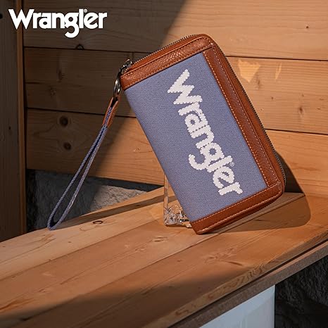 Wrangler Wrangler Logo Wallet/Wristlet- Multiple Colours - Image 3