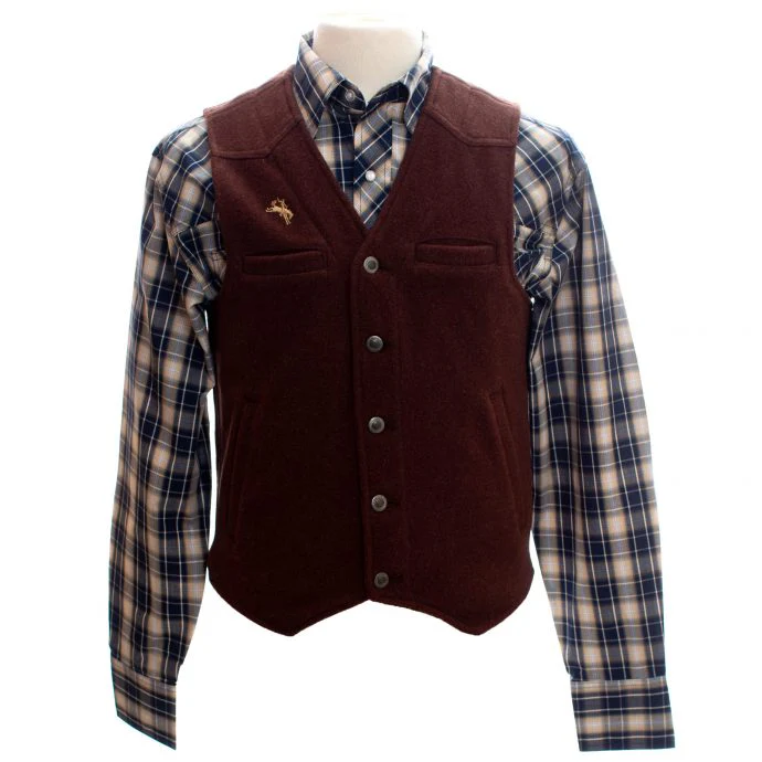 Wyoming Traders Wyoming 100% Wool Vest - Assorted Colours - Image 6