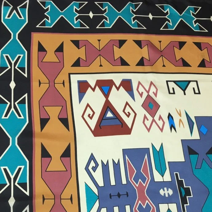 Wyoming Trader Silk Scarf - Southwest - Image 9