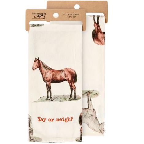 Yay or Neigh Kitchen Towel