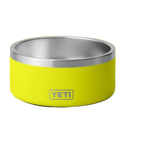 Yeti Boomer 8 Dog Bowl - Firefly Yellow