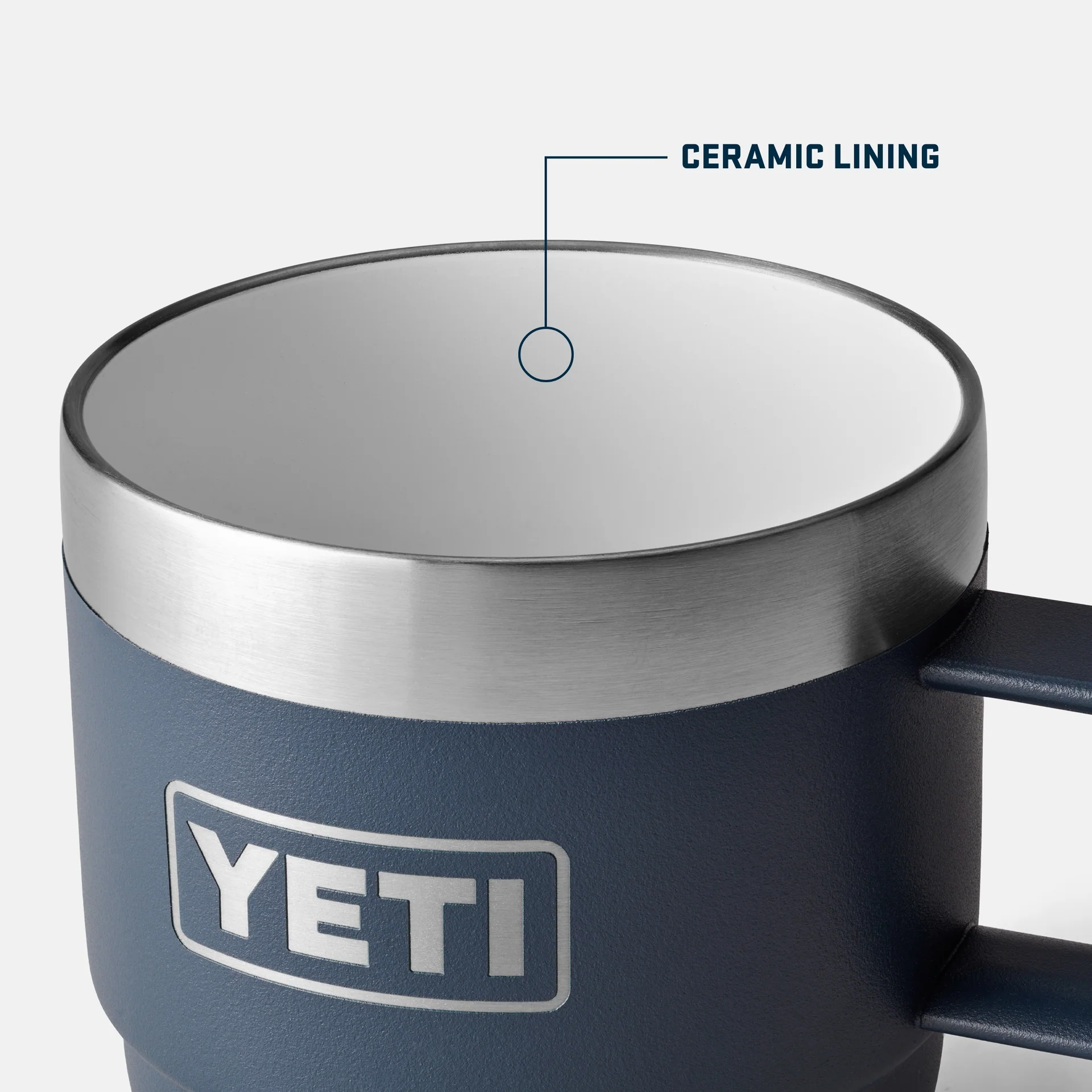 Yeti Rambler 177ml Stackable Mugs - Black - Image 2