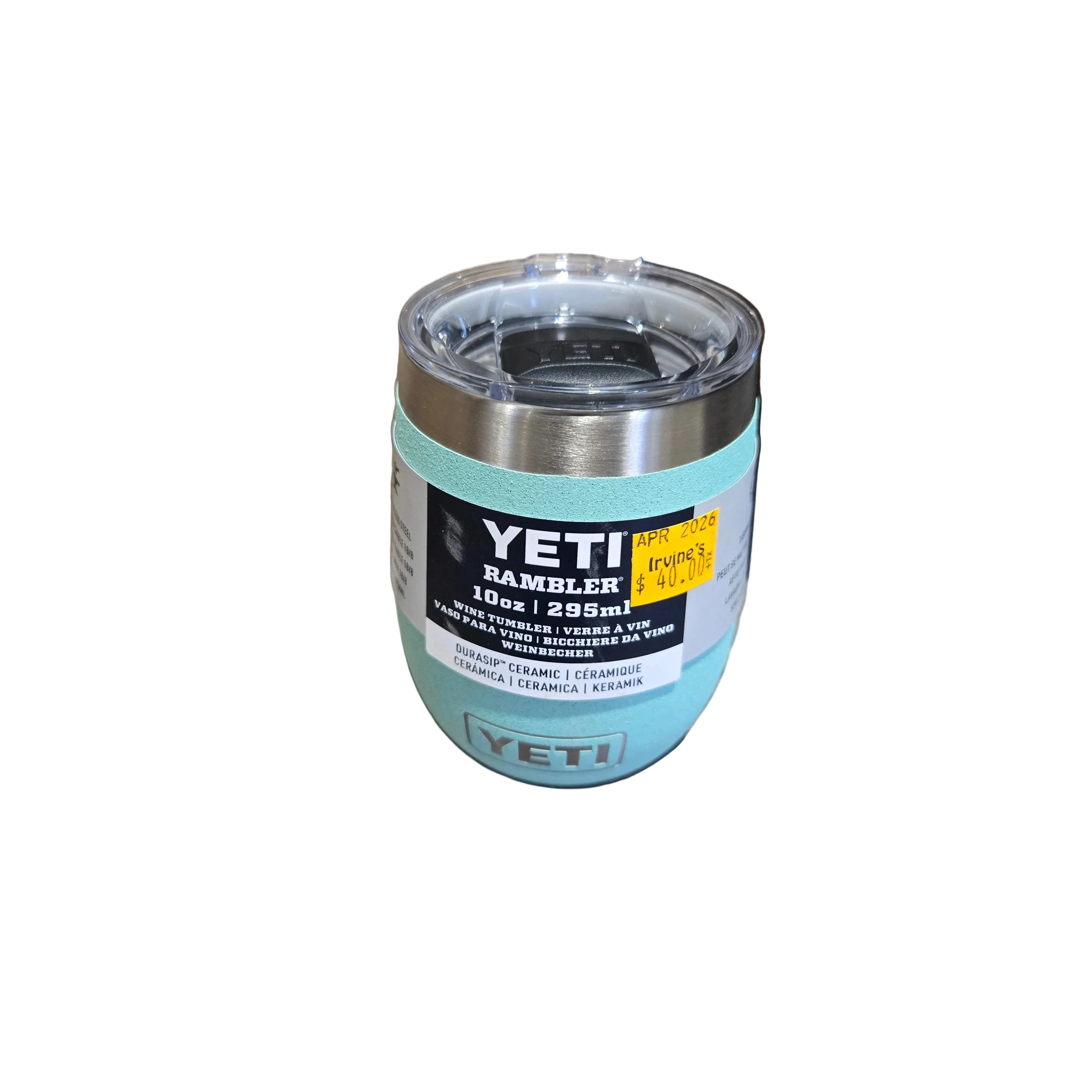 Yeti Rambler® 295mL Wine Tumbler w/ Durasip™ Ceramic Lining - Seastone