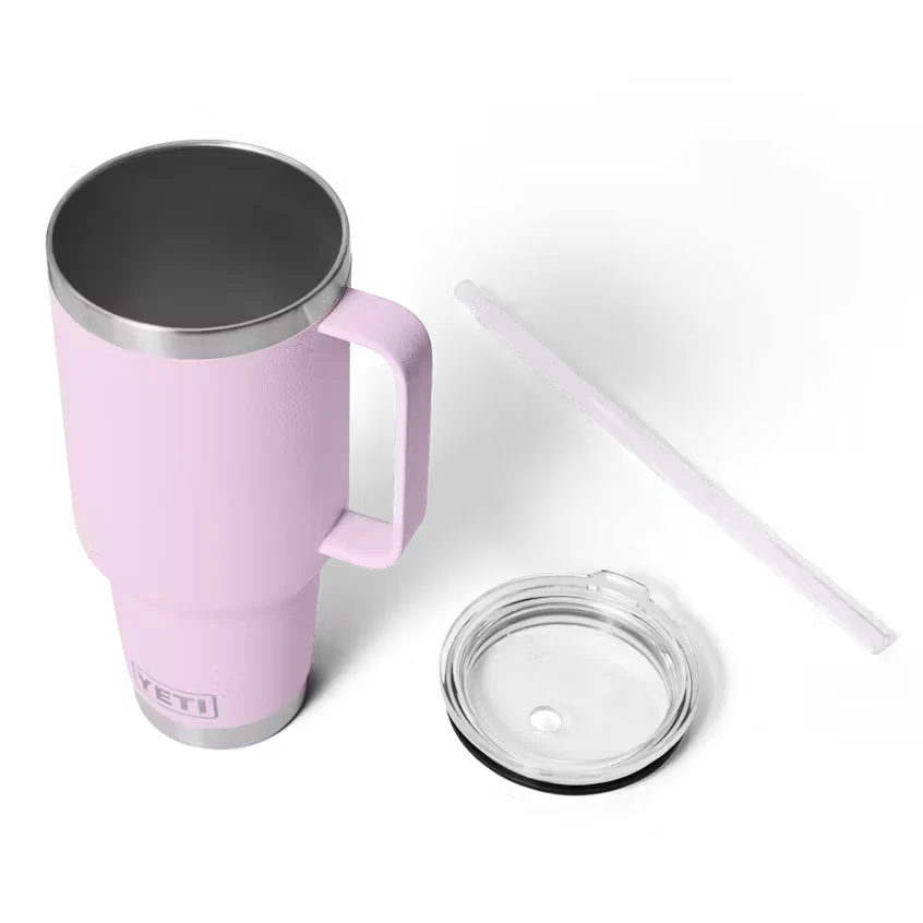 Yeti Rambler 1.2L Straw Mug w/Straw Lid - Cherry Blossom - Image 2