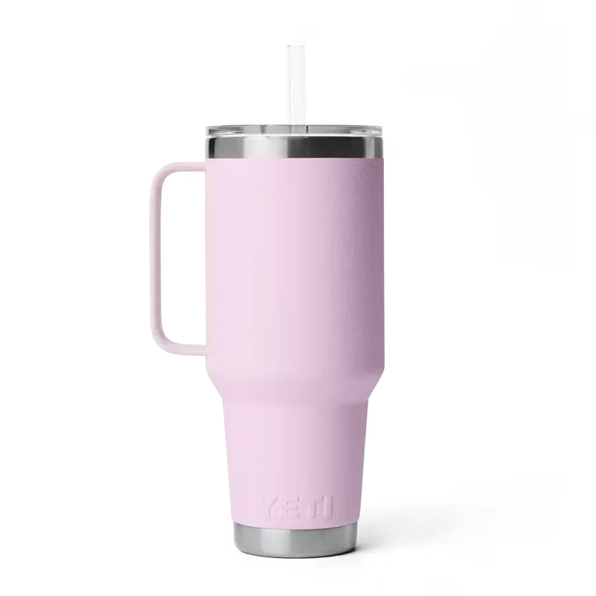 Yeti Rambler 1.2L Straw Mug w/Straw Lid - Cherry Blossom - Image 4