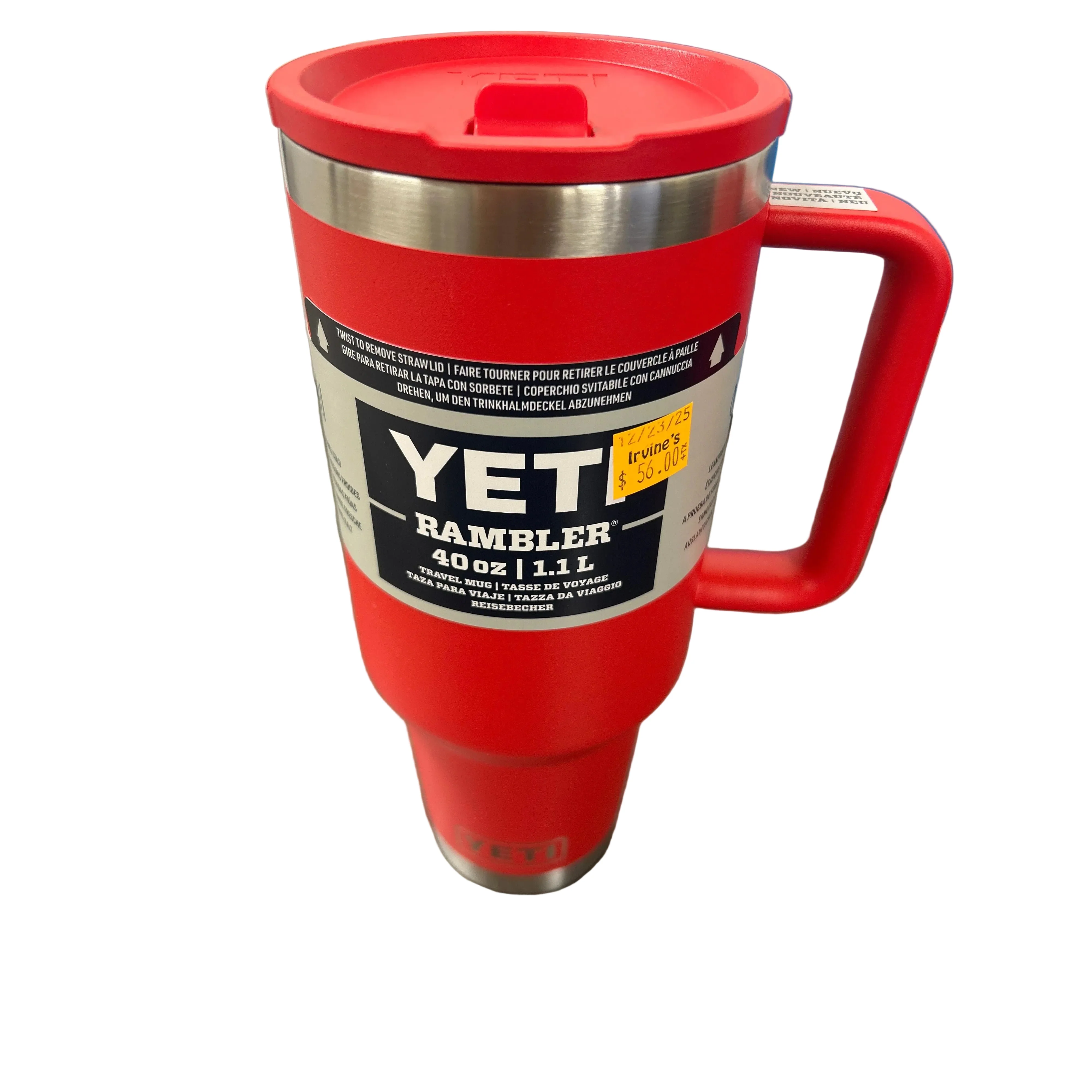 Yeti Rambler 1.2L Travel Straw Mug -