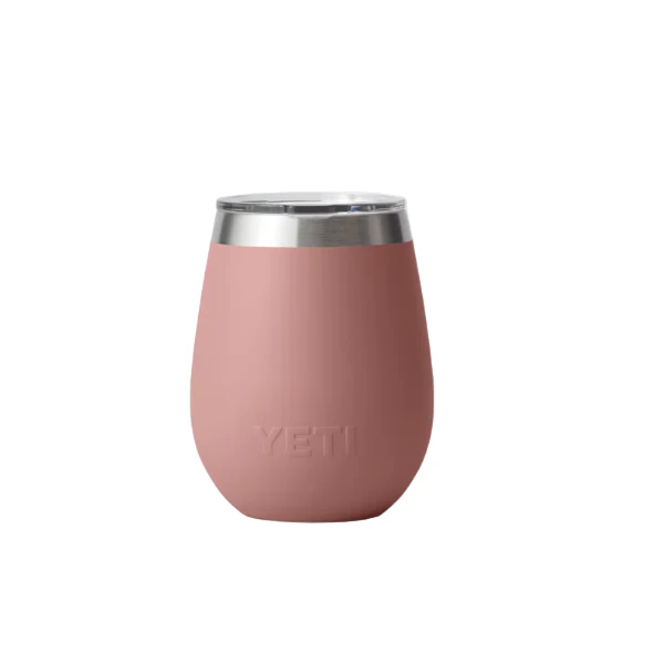 Yeti Rambler 295ml Wine Tumbler w/MagSlider Lid -  Sandstone Pink - Image 2
