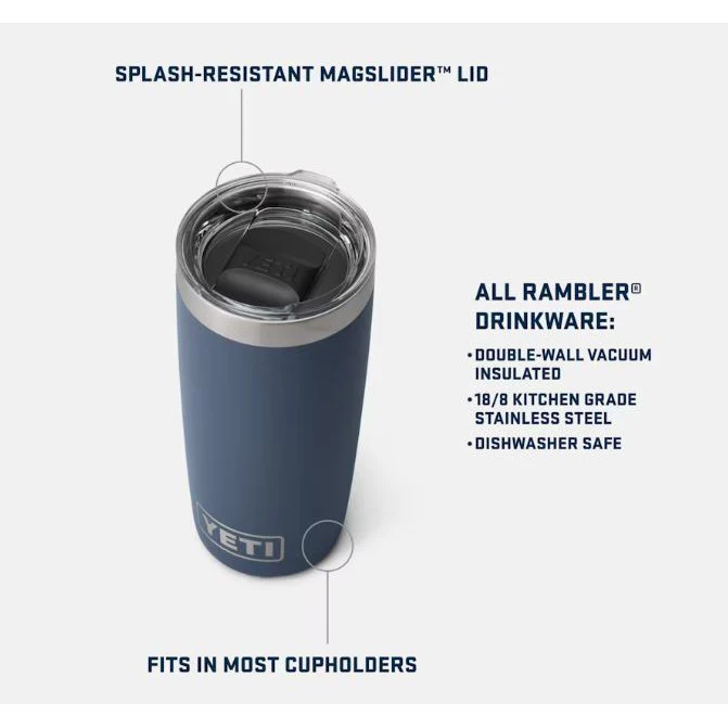Yeti Rambler 591ml Tumbler w/Magslider Lid - Tan Camo - Image 4