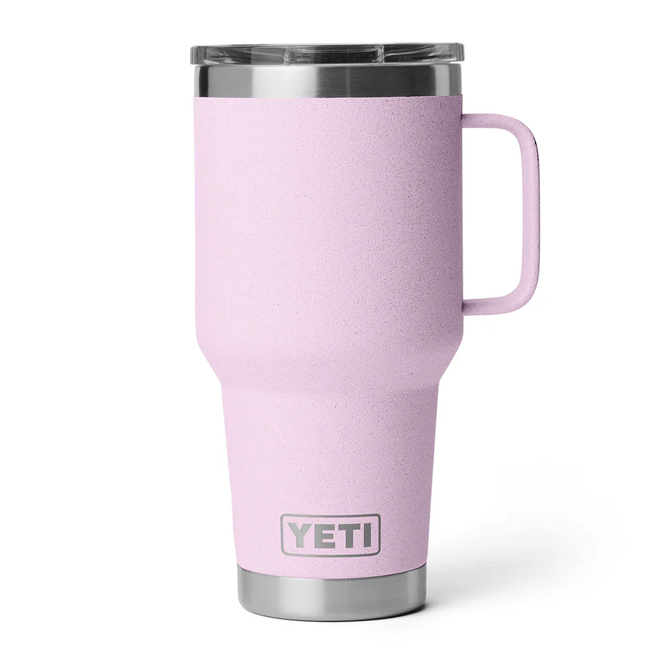 Yeti Rambler 887ml Travel Mug w/Stronghold Lid - Cherry Blossom