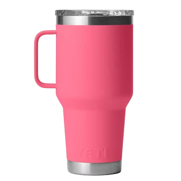 Yeti Rambler 887ml Travel Mug w/Stronghold Lid - Tropical Pink