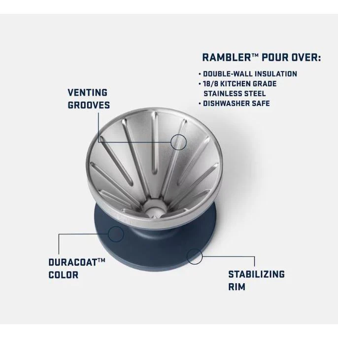 Yeti Rambler Pour Over- White - Image 3