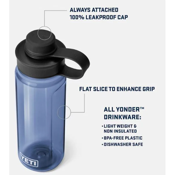 Yeti Yonder 750ml Water Bottle w/Yonder Chug Cap - Tropical Pink - Image 4